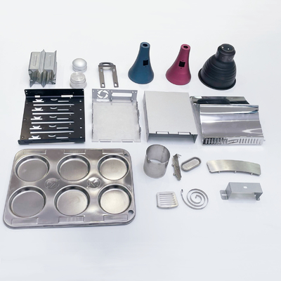 SS201 304 Precision Sheet Metal Fabrication Bent Sheet Metal Parts Anodizing
