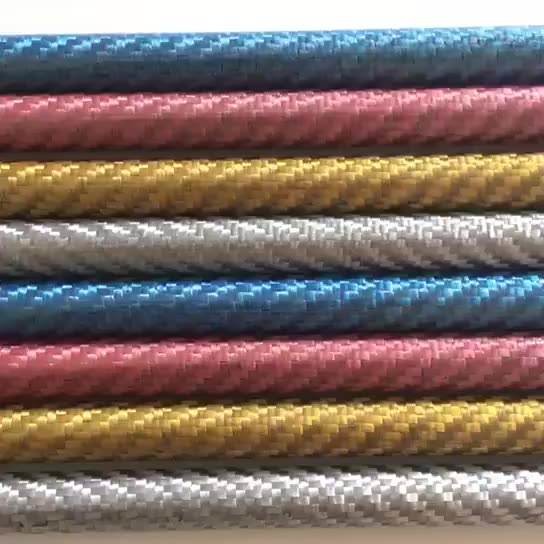 OEM 3k Twill Machined Carbon Fiber Rod Tube Customization Color