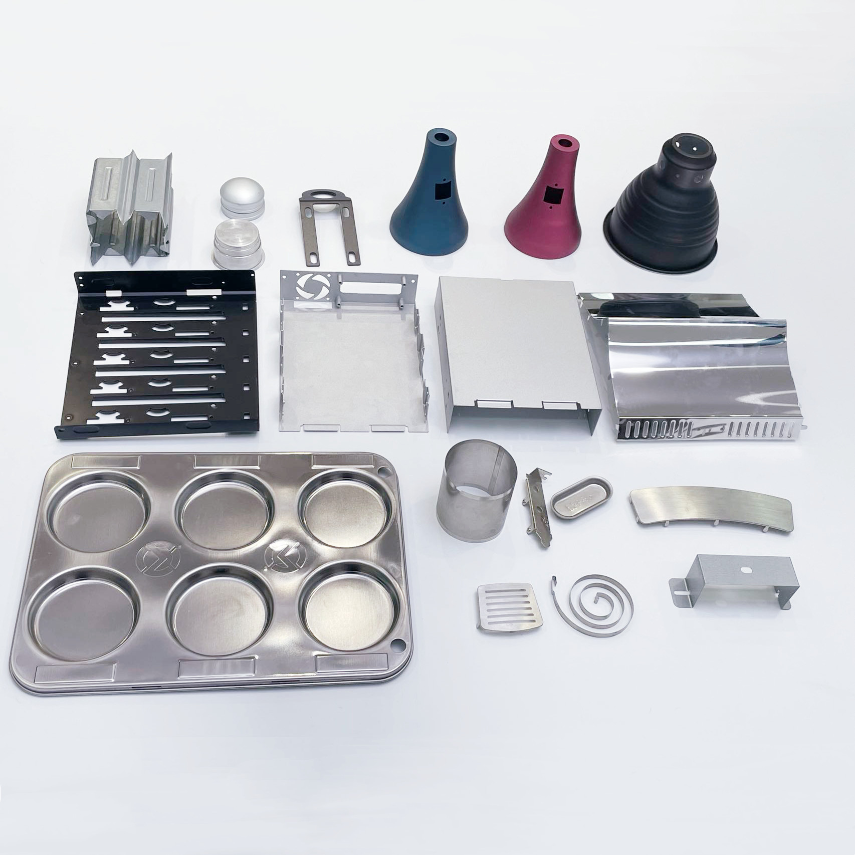 SS201 304 Precision Sheet Metal Fabrication Bent Sheet Metal Parts Anodizing